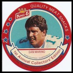 1989 King B Discs 14 Dan Marino